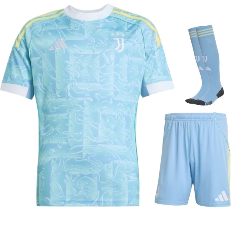 Maillot Kit Enfant Juventus Exterieur 2025 2026