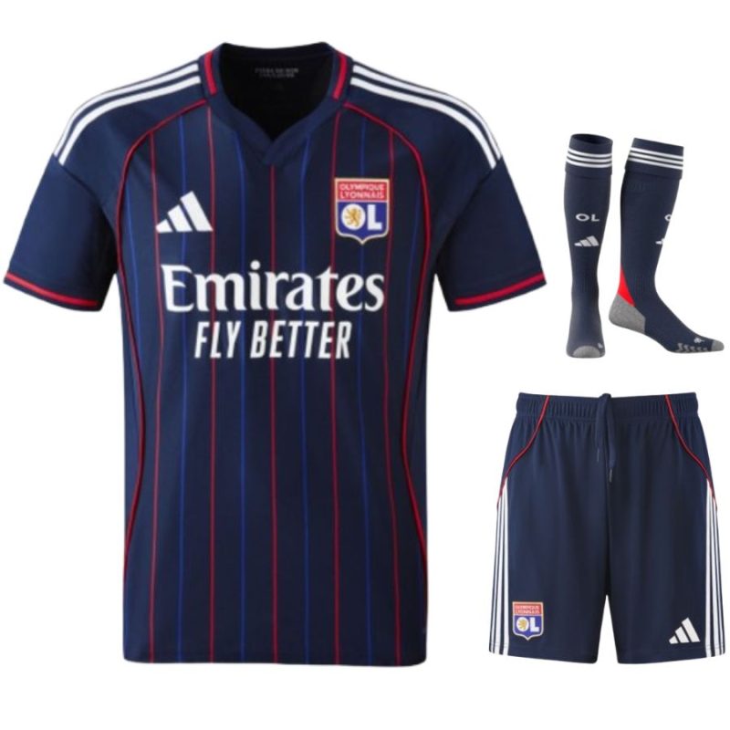 Maillot Kit Enfant OL Exterieur 2025 2026