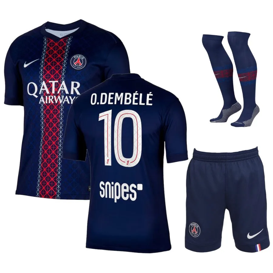 Camiseta PSG Primera Equipación Niño 2025 2026 Dembélé