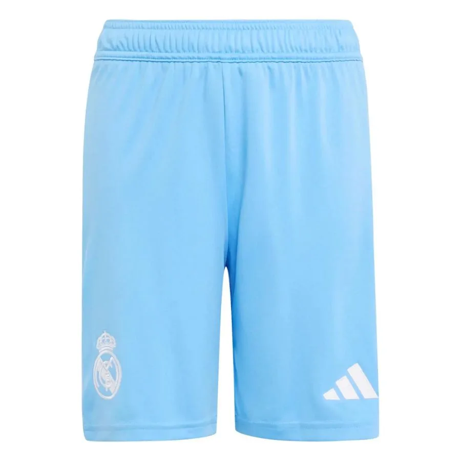 Real Madrid Home 2025 2026 Torwart-Kit Kindertrikot