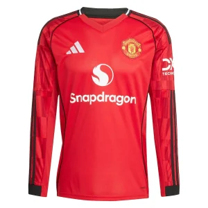 Manchester United Home Shirt 2025 2026 Long Sleeve (1)