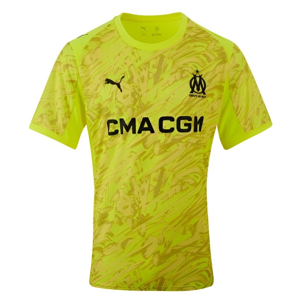 Maillot OM 2025 2026 Gardien Jaune (1)
