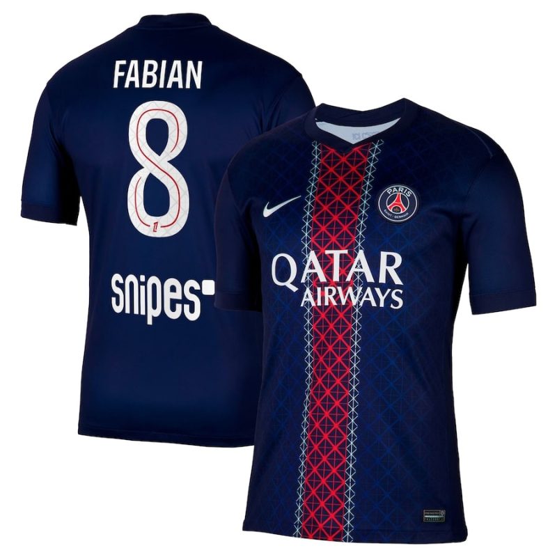Maillot PSG Domicile 2025 2026 Fabian
