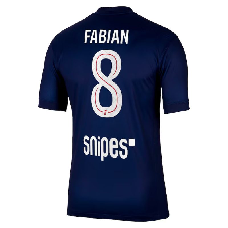 Maillot PSG Domicile 2025 2026 Fabian (2) Maillot PSG Domicile 2025 2026 Fabian