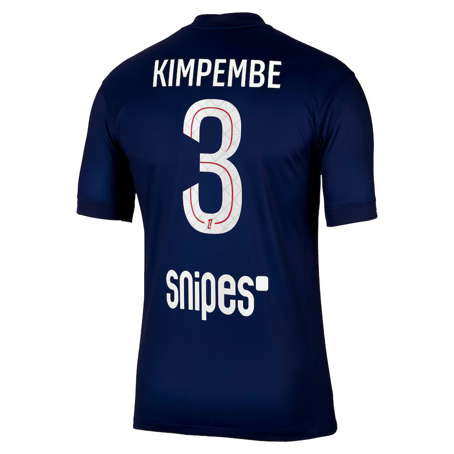 Maillot PSG Domicile 2025 2026 Kimpembe