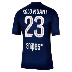 Maillot PSG Domicile 2025 2026 Kolo Muani