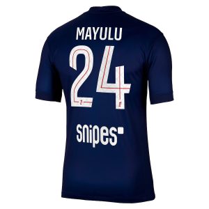 Maillot PSG Domicile 2025 2026 Mayulu