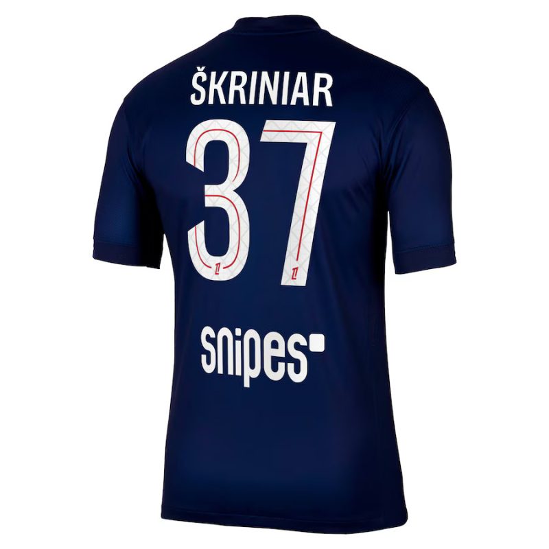Maillot PSG Domicile 2025 2026 Skriniar (2) Maillot PSG Domicile 2025 2026 Skriniar