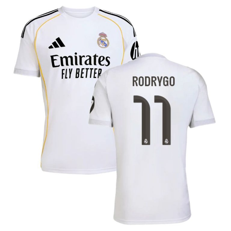 Camiseta local del Real Madrid 2025-2026 de Rodrygo | Foot Dealer