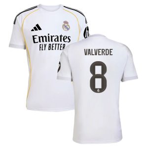 Maillot Real Madrid Domicile 2025 2026 Valverde