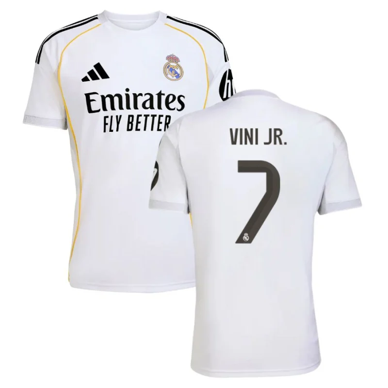 Maillot Real Madrid Domicile 2025 2026 Vini Jr.