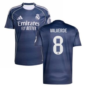 Maillot Real Madrid Exterieur 2025 2026 Valverde