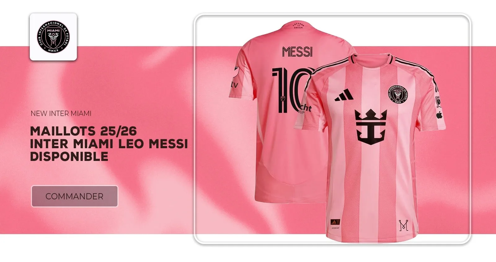 maillots inter miami 2025 2026