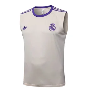 Tank Top Shorts Real Madrid 2025 2026 Beige Viole