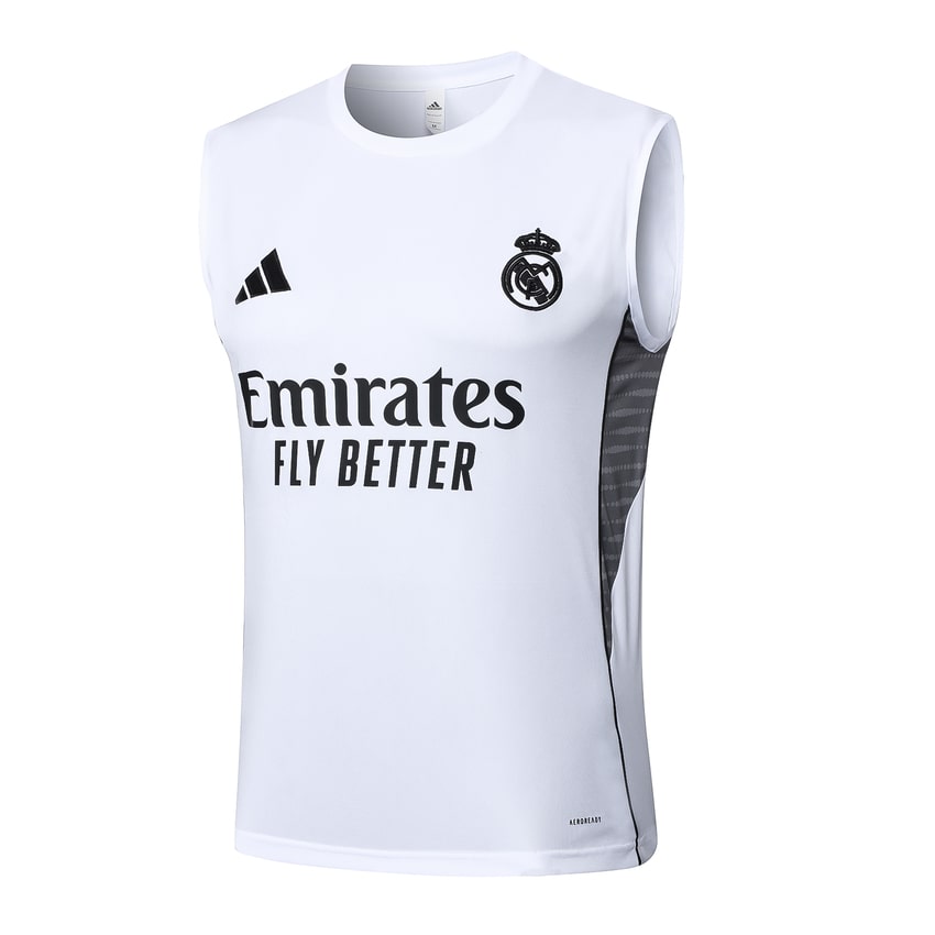 Debardeur Short Real Madrid 2025 2026 Blanc Clair