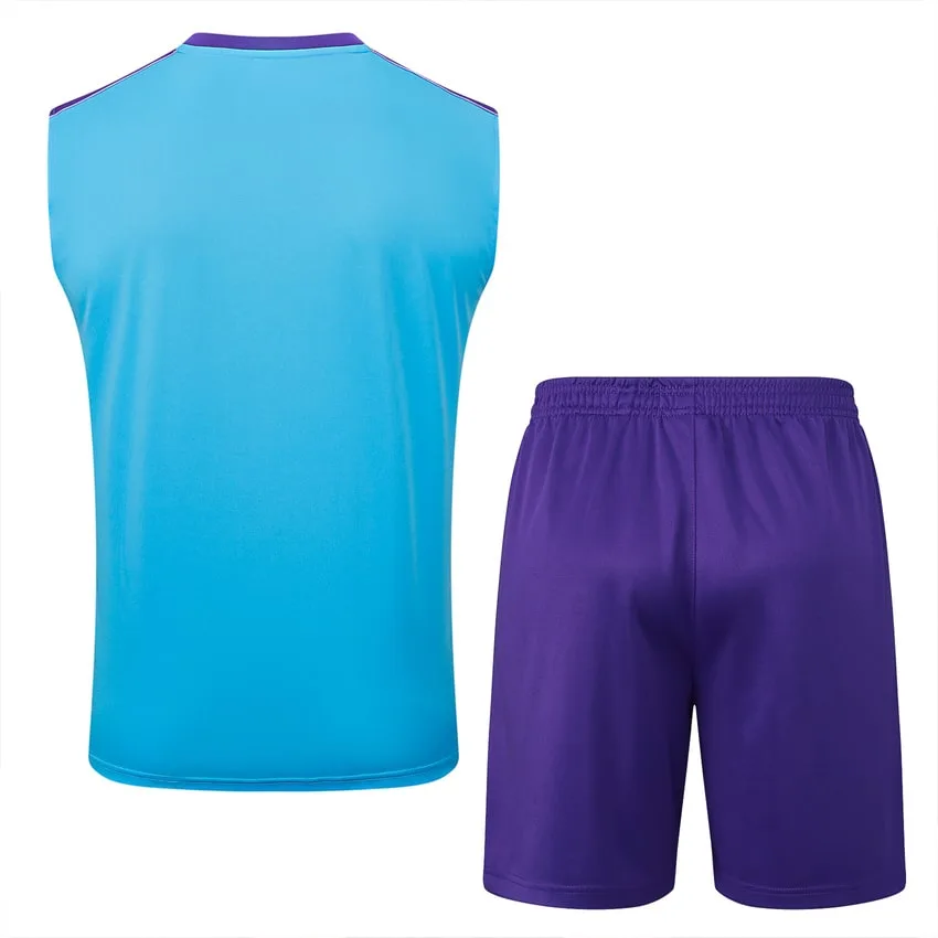 Debardeur Short Real Madrid 2025 2026 Bleu Ciel