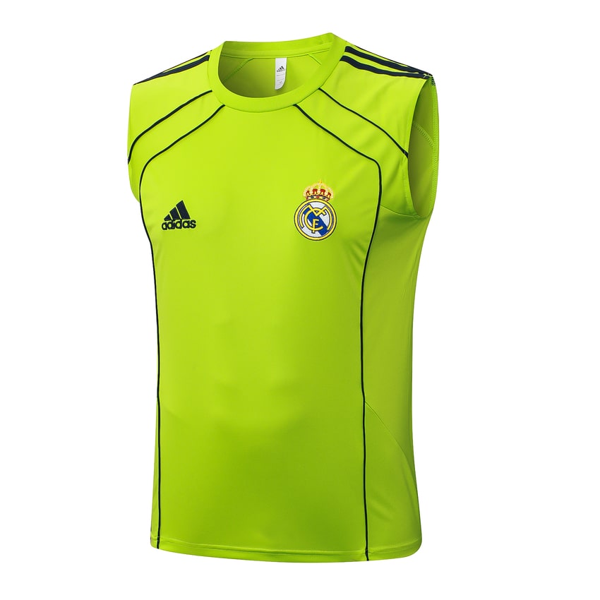 Debardeur Short Real Madrid 2025 2026 Jaune Foncé
