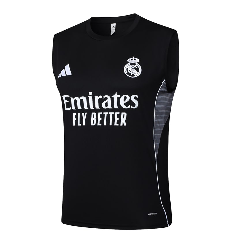 Debardeur Short Real Madrid 2025 2026 Noir Sombre