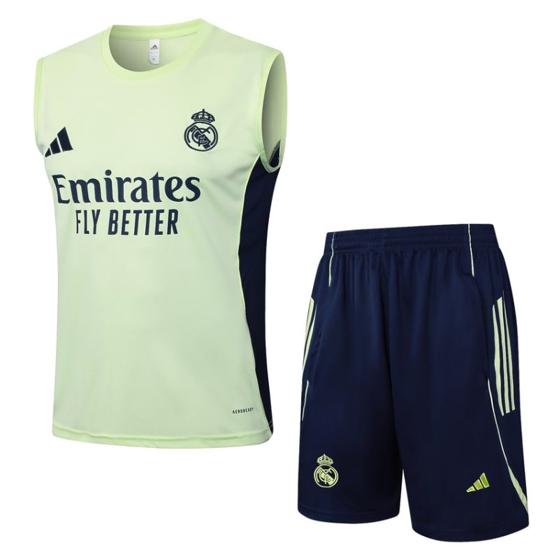 Debardeur Short Real Madrid 2025 2026 Vert Clair