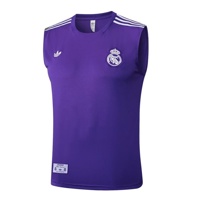 Debardeur Short Real Madrid 2025 2026 Violet (3) Debardeur Short Real Madrid 2025 2026 Violet