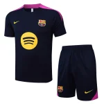 Pantalón corto negro y rosa del Barça 2025-2026
