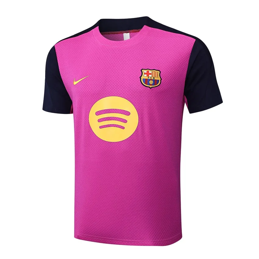 Ensemble Maillot Short Barca 2025 2026 Rose Noir