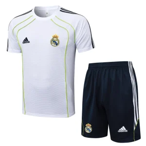 Real Madrid 2025 2026 White Jersey Shorts Set