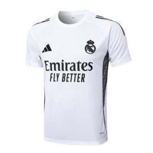 Ensemble Maillot Short Real Madrid 2025 2026 Blanc Clair