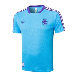 Real Madrid 2025 2026 Sky Blue Jersey Shorts Set