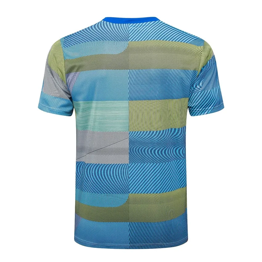 Ensemble Maillot Short Real Madrid 2025 2026 Bleu Vert