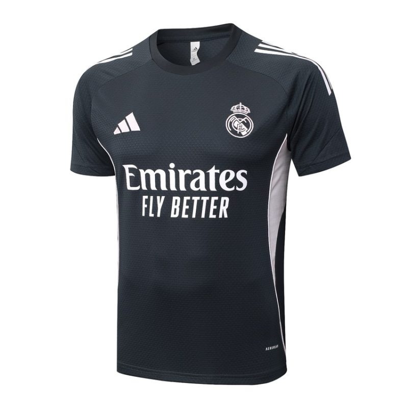 Ensemble Maillot Short Real Madrid 2025 2026 Noir Clair (4) Ensemble Maillot Short Real Madrid 2025 2026 Noir Clair
