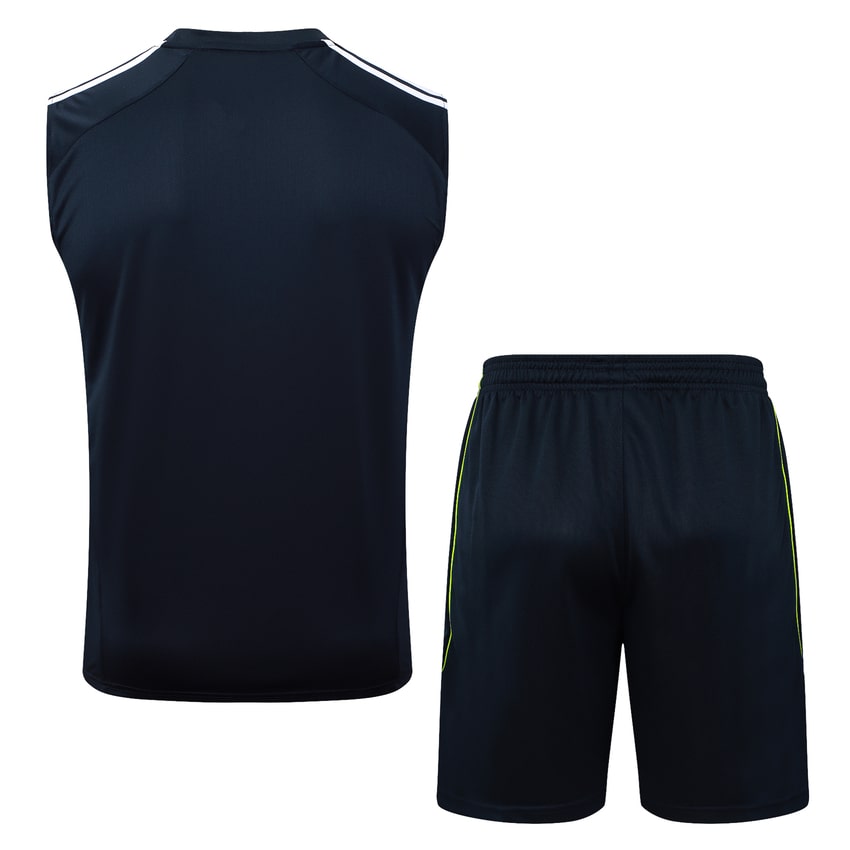 Ensemble Maillot Short Real Madrid 2025 2026 Noir Sombre (2) Ensemble Maillot Short Real Madrid 2025 2026 Noir Sombre