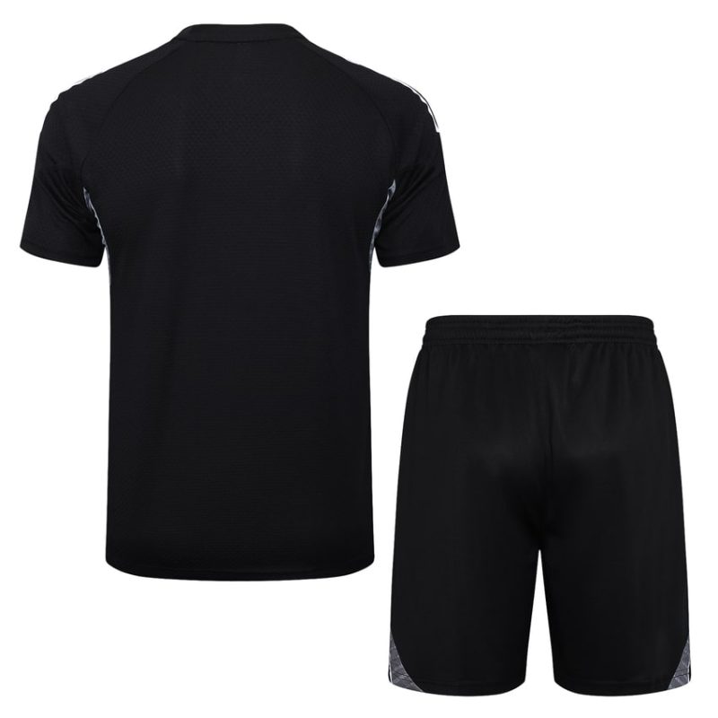 Ensemble Maillot Short Real Madrid 2025 2026 Noir Sombre (4) Ensemble Maillot Short Real Madrid 2025 2026 Noir Sombre