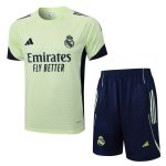 Ensemble Maillot Short Real Madrid 2025 2026 Vert Clair