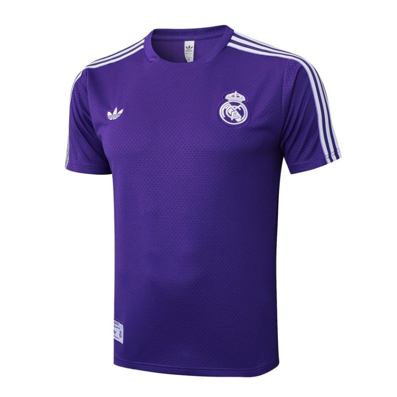 Ensemble Maillot Short Real Madrid 2025 2026 Violet (2) Ensemble Maillot Short Real Madrid 2025 2026 Violet
