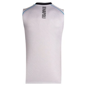 MAILLOT NAPLES 2025 2026 TRAINING ARGENT SANS MANCHES (2)