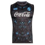 MAILLOT NAPLES 2025 2026 TRAINING NOIR SANS MANCHES (1)