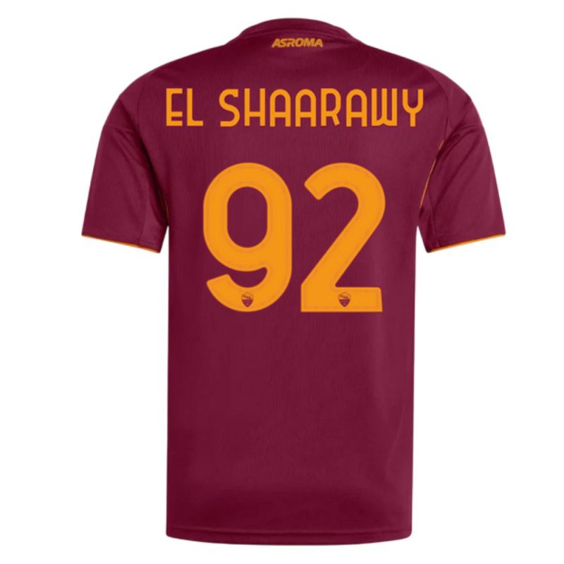 Maillot AS Roma Domicile 2025 2026 El Shaarawy (2) Maillot AS Roma Domicile 2025 2026 El Shaarawy