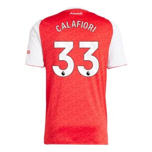 Maillot Arsenal Domicile 2025 2026 Calafiori