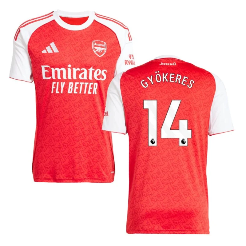 Camiseta local del Arsenal 2025-2026 Gyokeres