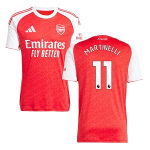 Maillot Arsenal Domicile 2025 2026 Martinelli