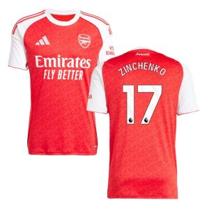 Maillot Arsenal Domicile 2025 2026 Zinchenko