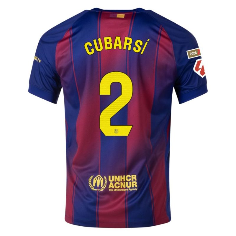 Maillot Barca Domicile 2025 2026 Cubarsi La Liga (2) Maillot Barca Domicile 2025 2026 Cubarsi La Liga