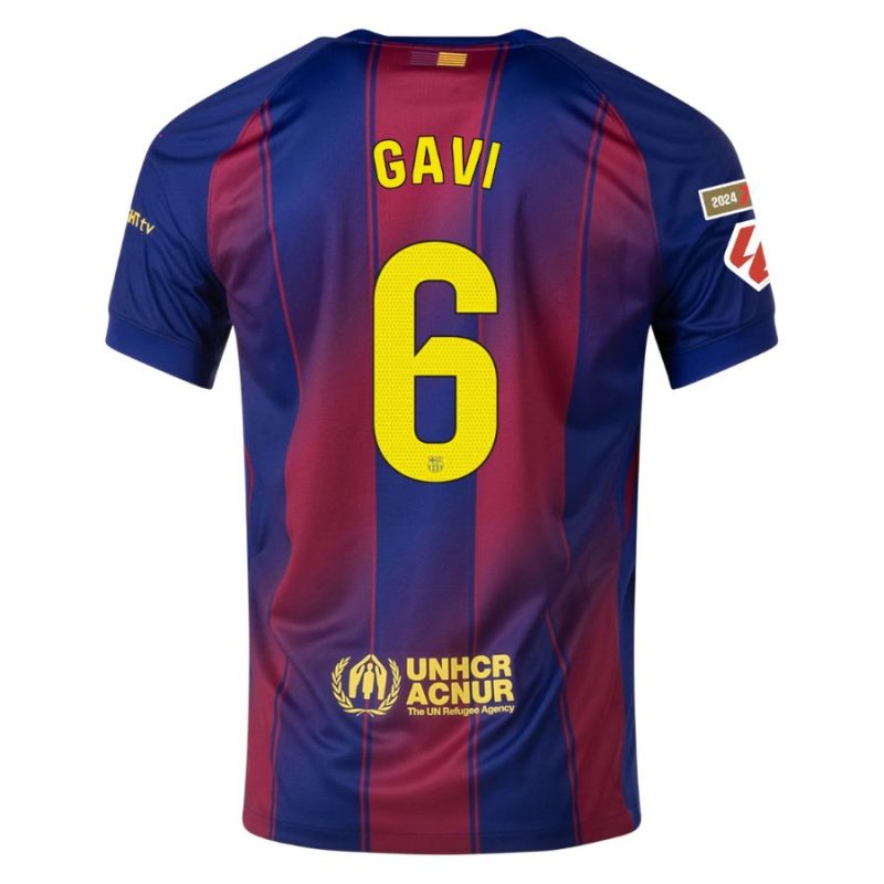 Maillot Barca Domicile 2025 2026 Gavi La Liga (2) Maillot Barca Domicile 2025 2026 Gavi La Liga