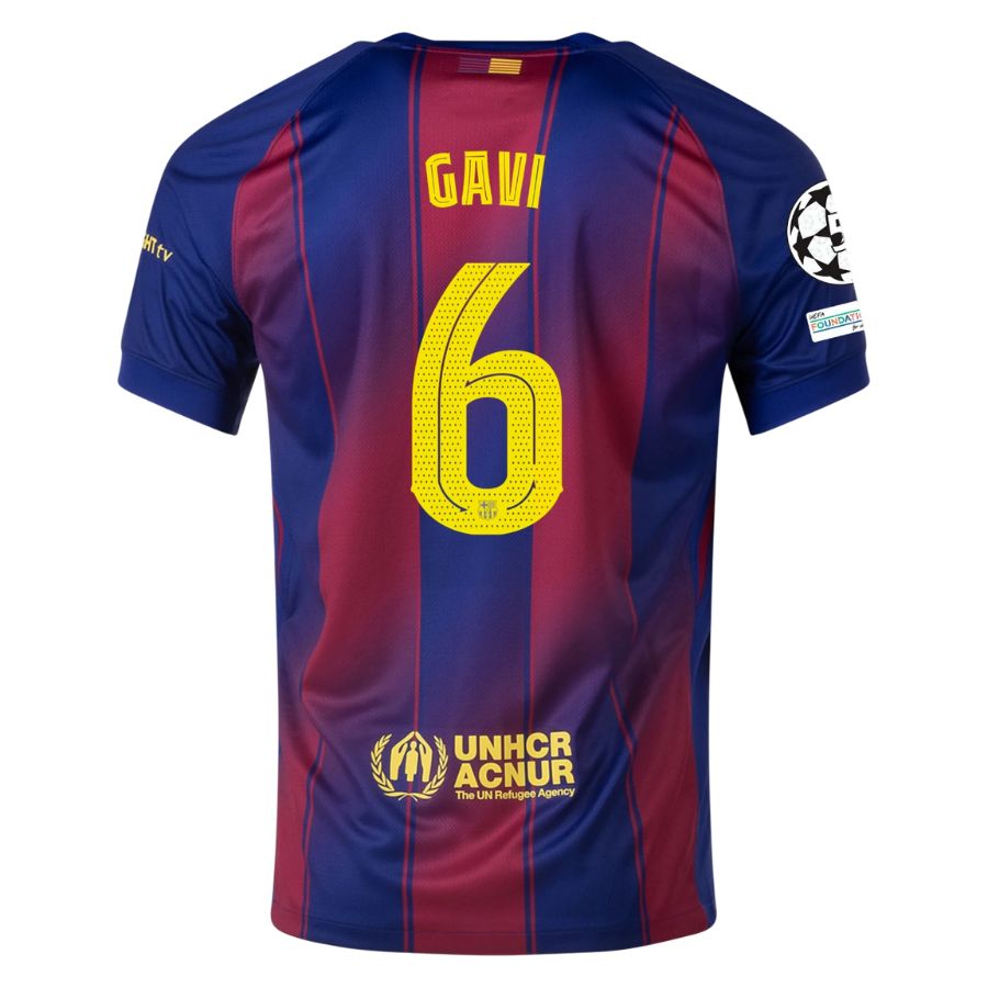 Maillot Barca Domicile 2025 2026 Gavi UCL (2) Maillot Barca Domicile 2025 2026 Gavi UCL