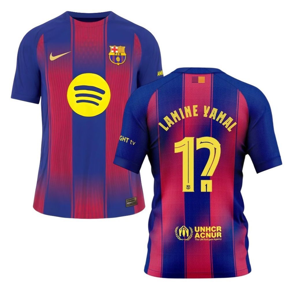 Maillot Barca Lamine Yamal - Nike - Neuf Avec étiquettes