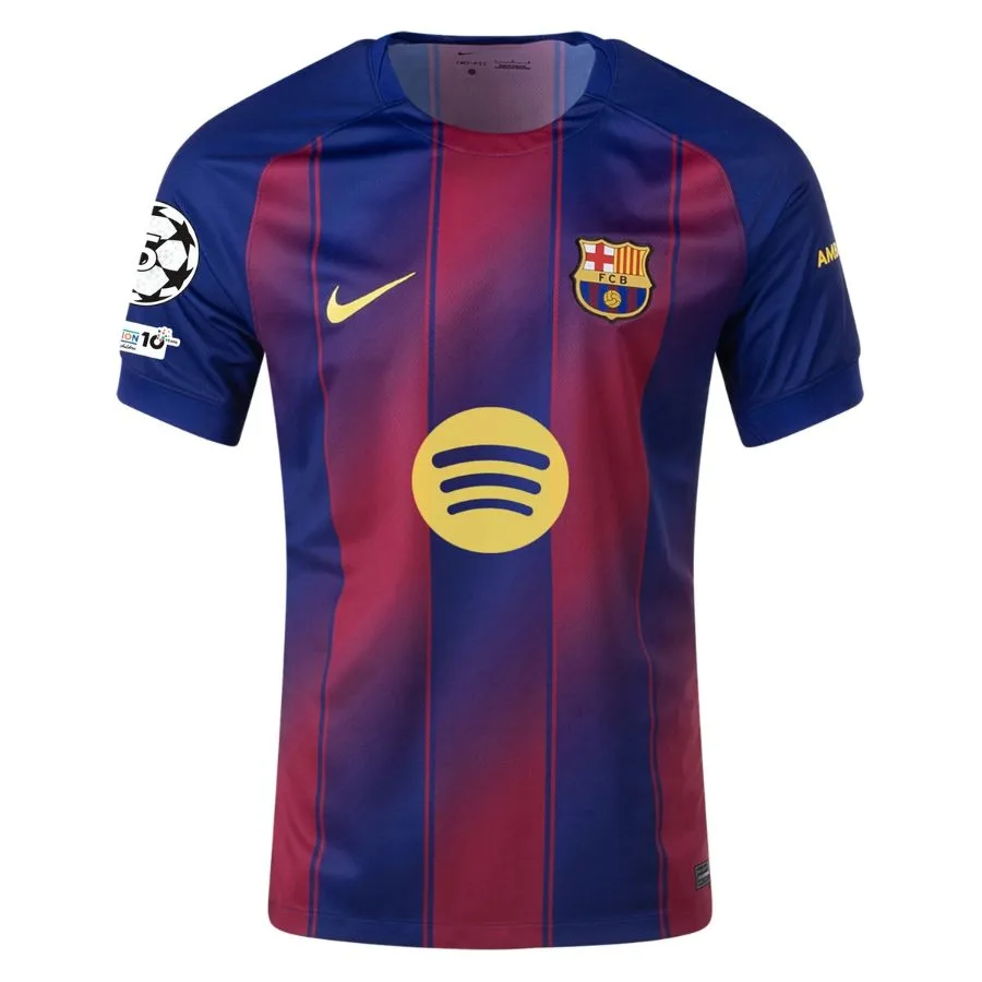 Maillot Barca Domicile 2025 2026 Lamine Yamal UCL