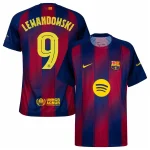 Camiseta local del Barça 2025-2026 de Lewandowski