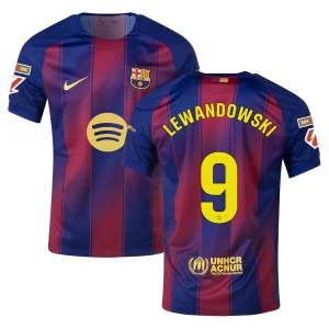 Camiseta Barça Local 2025 2026 Lewandowski La Liga
