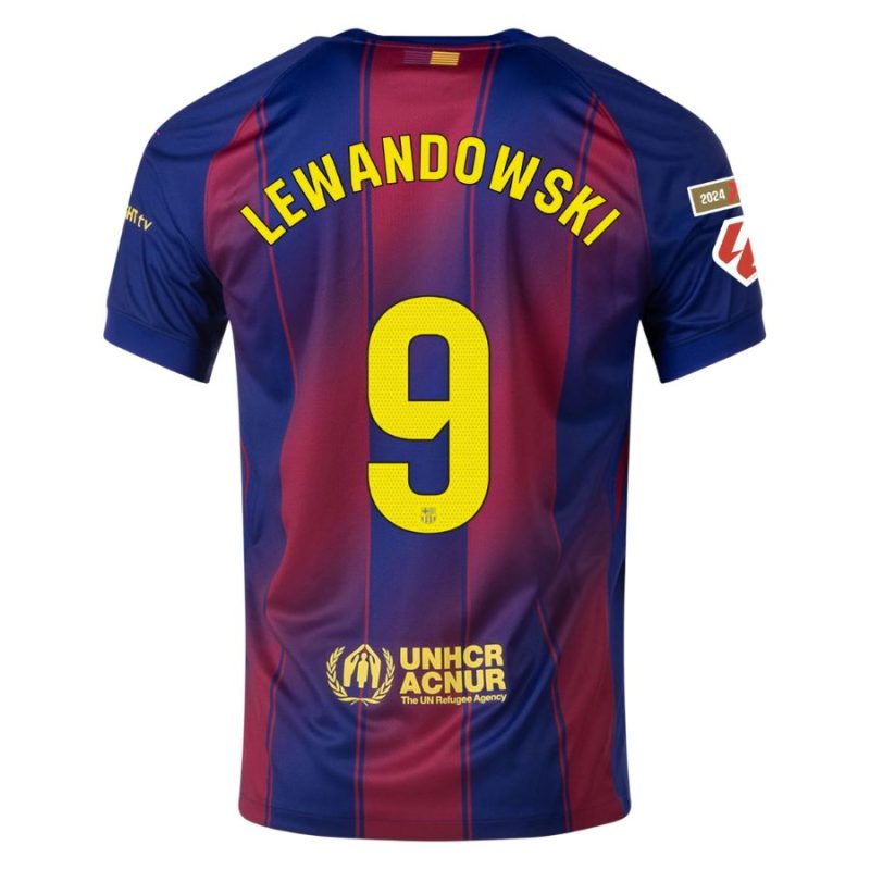 Maillot Barca Domicile 2025 2026 Lewandowski La Liga (2) Maillot Barca Domicile 2025 2026 Lewandowski La Liga